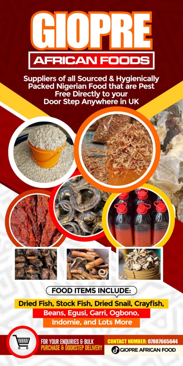 Giopre African foods cover